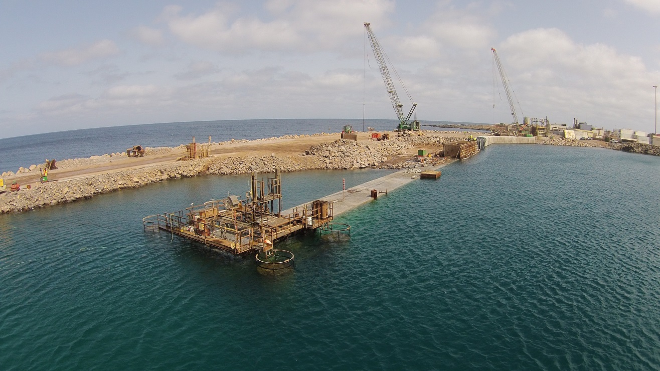 FORMWORK FOR UNDERWATER CONCRETE, ISLAND OF FOGO by RÚBRICA MARITIME