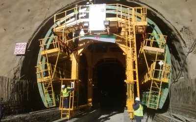 Self-supporting formwork tunnel Boughezoul-Djelfa