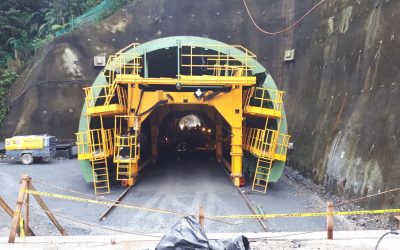 Coffrages de tunnel, Buenavista (Colombie)