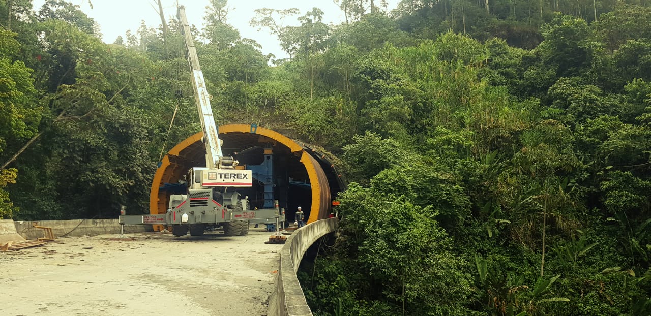 Tunnel formwork Quindio by RÚBRICA TUNNELS