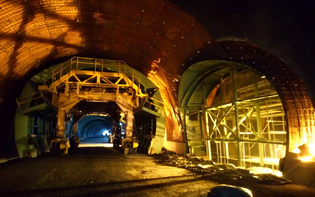 Encofrado de encuentro para el túnel de La Línea by RÚBRICA TUNNELS