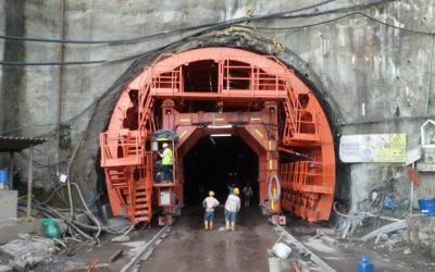 Self-launching formwork tunnel Helios Ruta del Sol