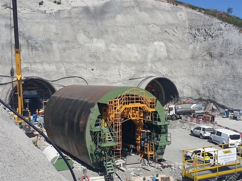 Equipamiento para túnel de encofrado by RÚBRICA TUNNELS