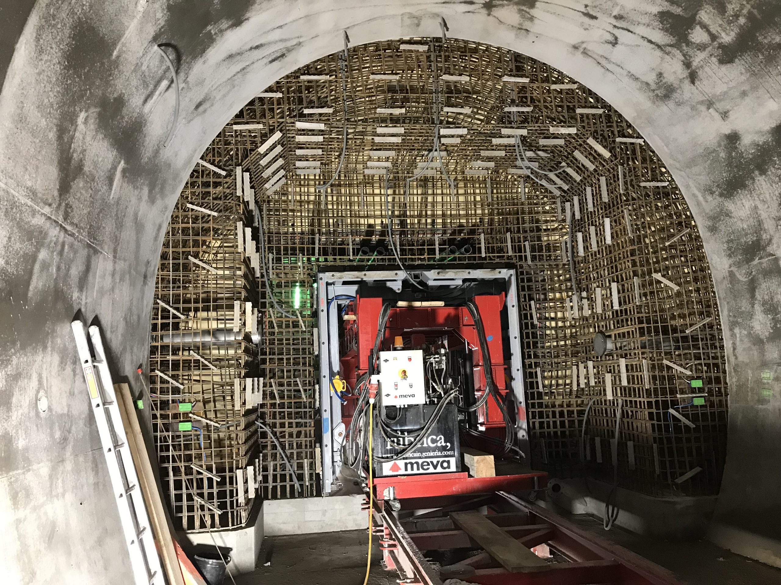 Tunnel formwork system for the Rastatt tunnels by RUBRICA TUNNELS